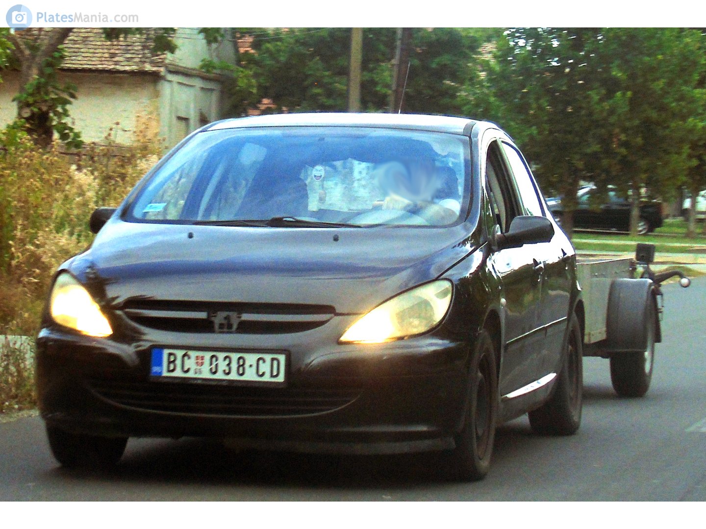 BĆ 038-CD, Peugeot 307 1st gen 5-door Hatch (T5/T6), 2001–2008 (–2011 for LATAM- and –2014 for CN-market)