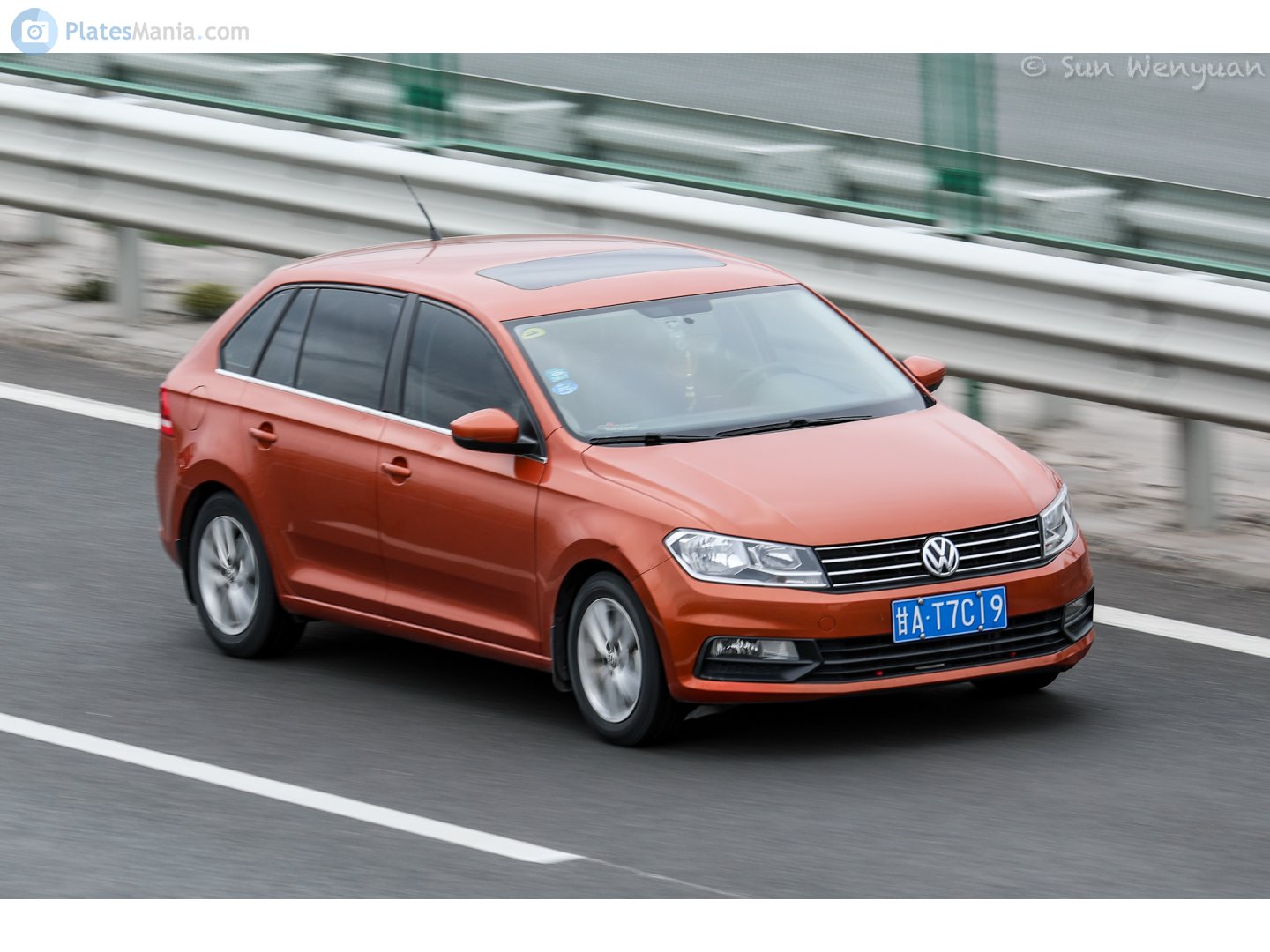 甘A·T7C19, Volkswagen Santana 2nd gen Gran Santana Wagon (A05/NF; CN-market), facelift, 2015–