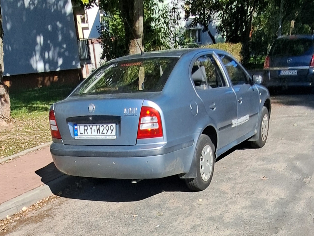 LRY W299, Skoda Octavia 1st gen Liftback (A4/1U2), 1996–2010