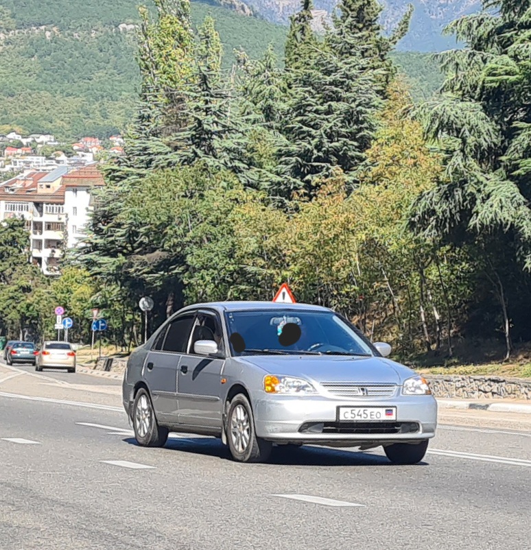 с 545 ео, Honda Civic 7th gen (Ferio) Sedan (ES), 2000–2005