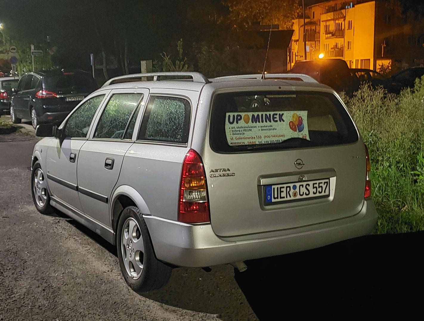 UER CS 557, Opel Astra 2nd gen Caravan Wagon (G; T98), 1998–2009