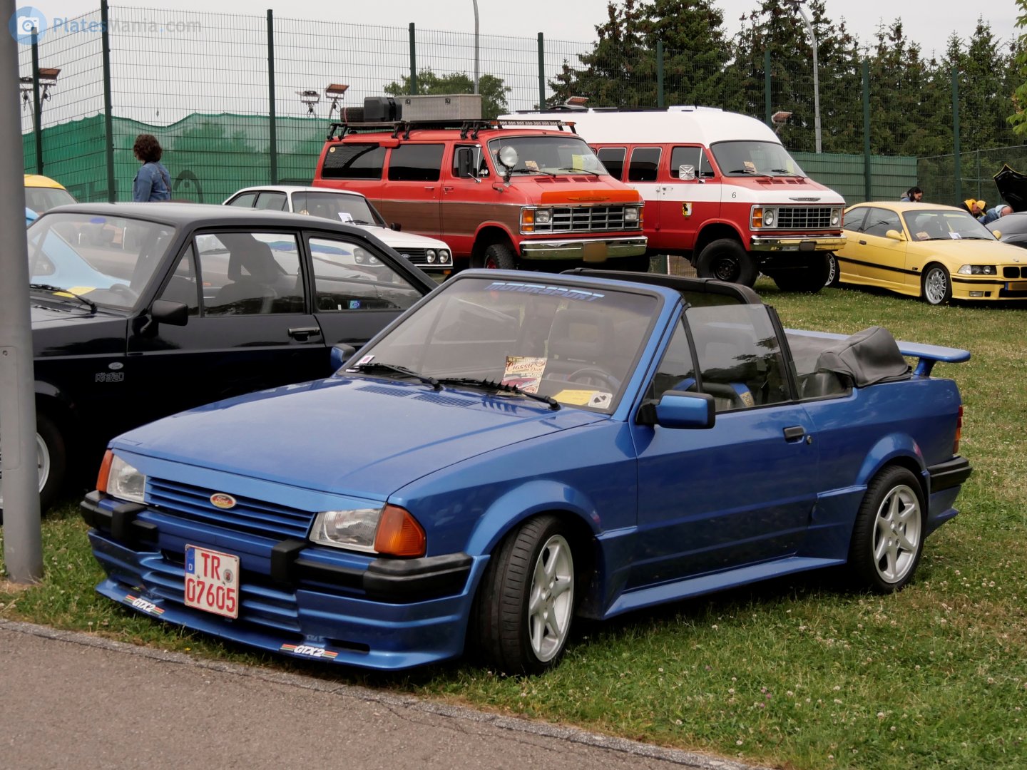 TR 07605, Ford Escort 3rd gen Cabriolet (ALD; Global-market), 1983–1986