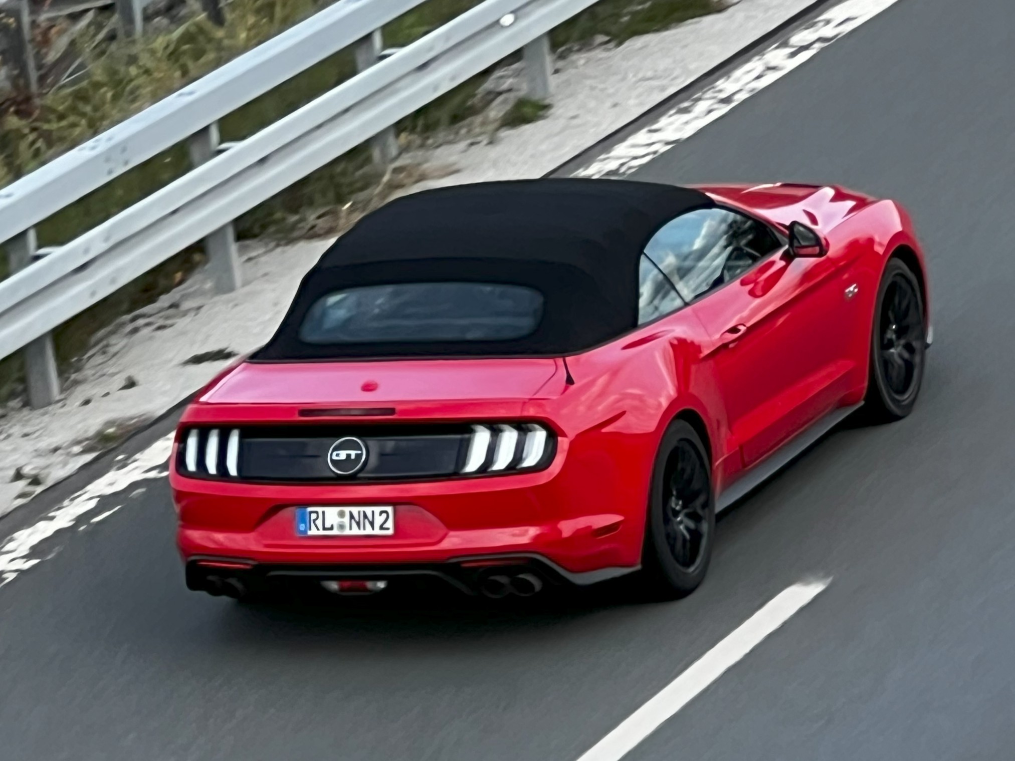 RL NN 2, Ford Mustang 6th gen 2-door Convertible (S550), facelift, 2017–2023