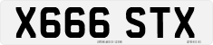 License plate of the United Kingdom, 1983 year system