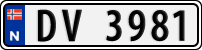 License plate of Norway, Trailers, motorcycles, special vehicles