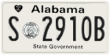 Alabama, State Government (S 12345)