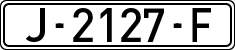 License plates of Spain, 1971 year series