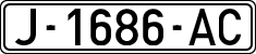 License plates of Spain, 1971 year series