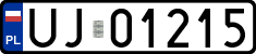 License plates of Poland, Military
