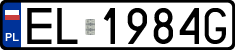 License plates of Poland, Regular car plates