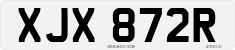 License plate of the United Kingdom, 1963 year system