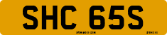License plate of the United Kingdom, 1963 year system