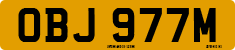 License plate of the United Kingdom, 1963 year system