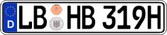 German license plate, Plates for oldtimers (type 