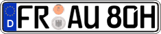 German license plate, Plates for oldtimers (type 