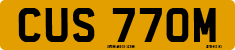 License plate of the United Kingdom, 1963 year system