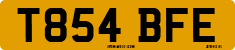 License plate of the United Kingdom, 1983 year system