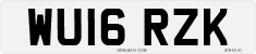 License plate of the United Kingdom, 2001 year system