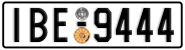 License plate of Greece, Cars