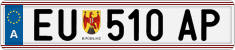 License plate of Austria, Regular plates