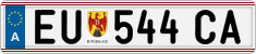 License plate of Austria, Regular plates