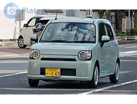 奈良 587 そ 163, Daihatsu Mira Tocot