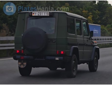 Y 231119, Mercedes-Benz G-Klasse