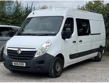 WU16 RZK, Vauxhall Movano