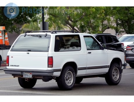 3DFA407, Chevrolet Blazer