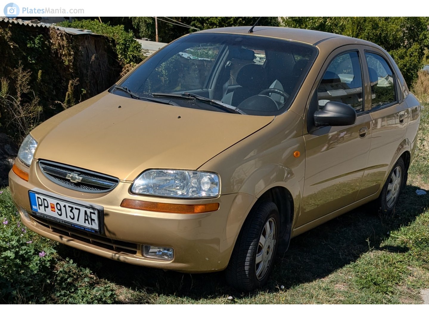 PP 9137 AF, Chevrolet Kalos 1st gen Sedan (T200), 2005–2006