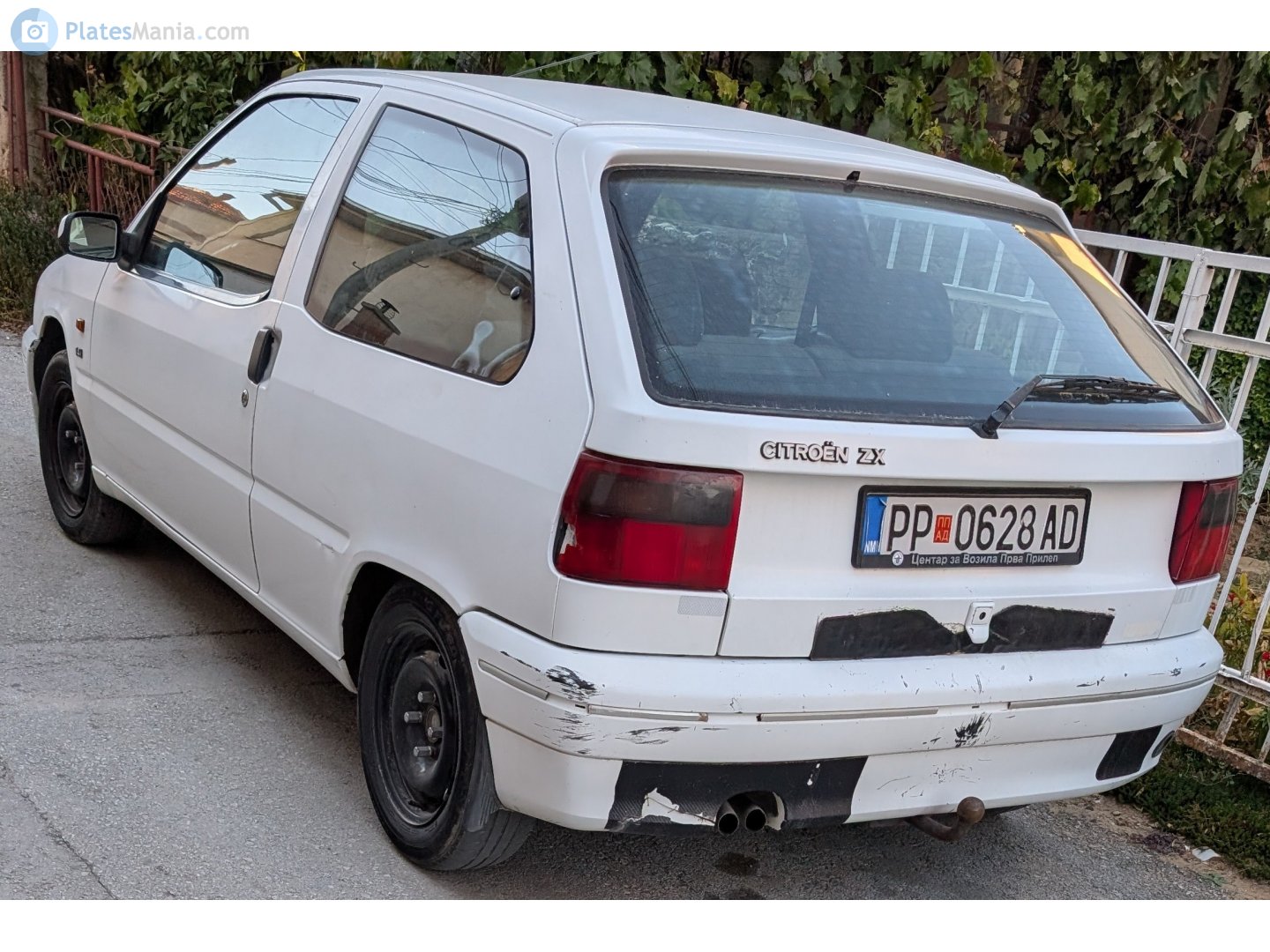 PP 0628 AD, Citroёn ZX 1st gen 3-door Hatch (N2), 1991–1998