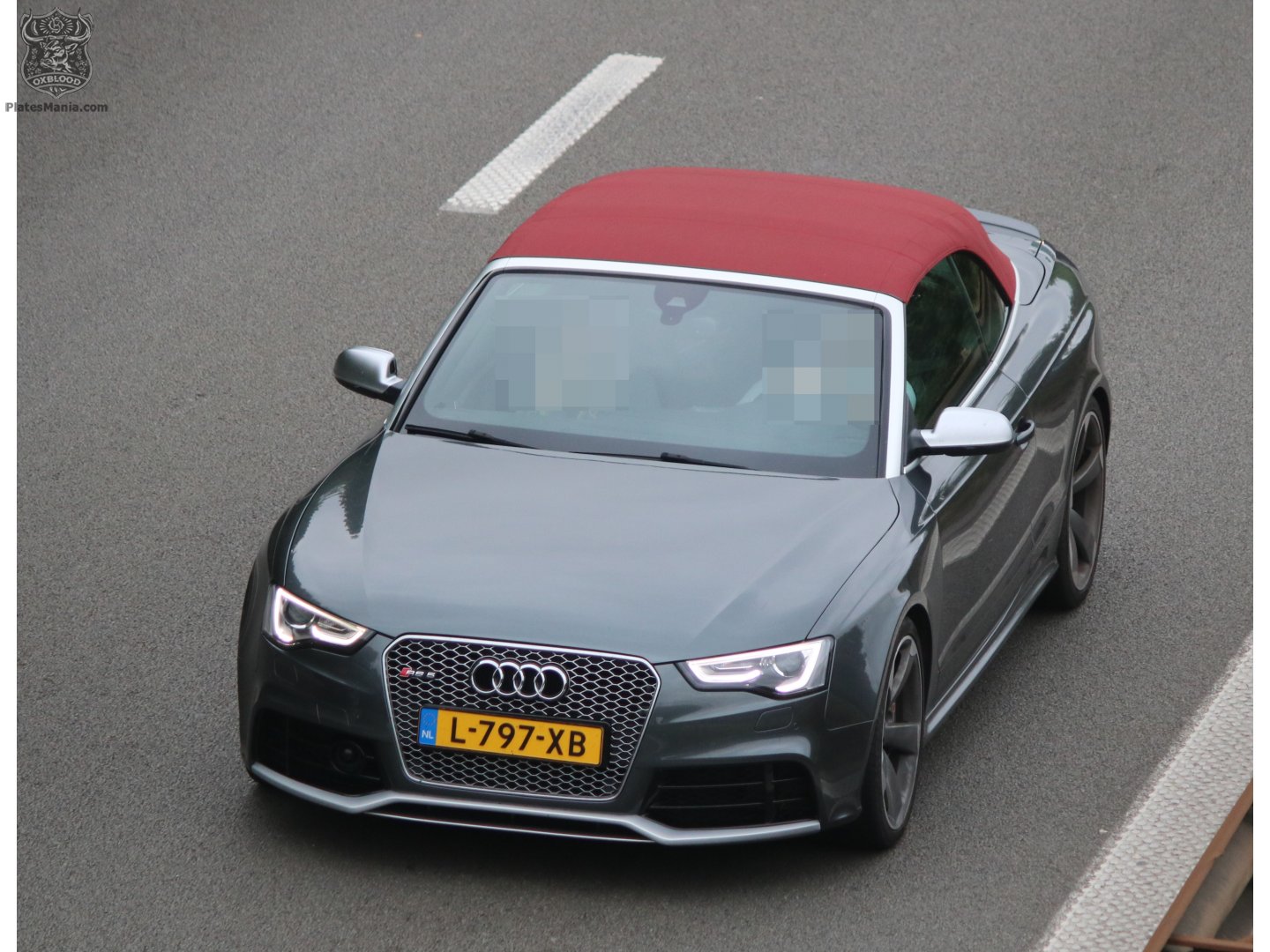 L-797-XB, Audi RS5 1st gen Cabriolet (B8/8F7), 2012–2017