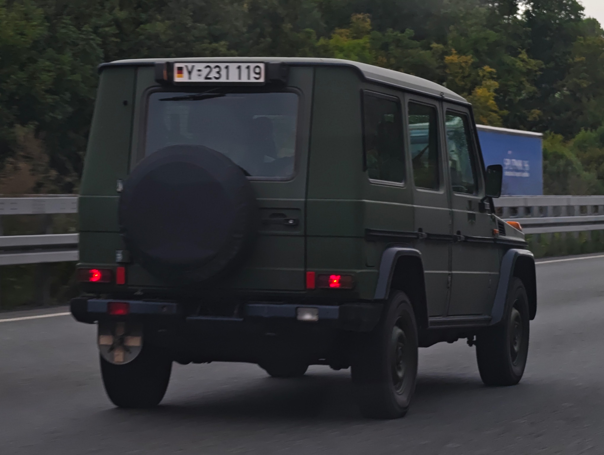 Y 231119, Mercedes-Benz G-Klasse Wolf 5-door SUV (W460/W461/W462; Military-spec), 1979–