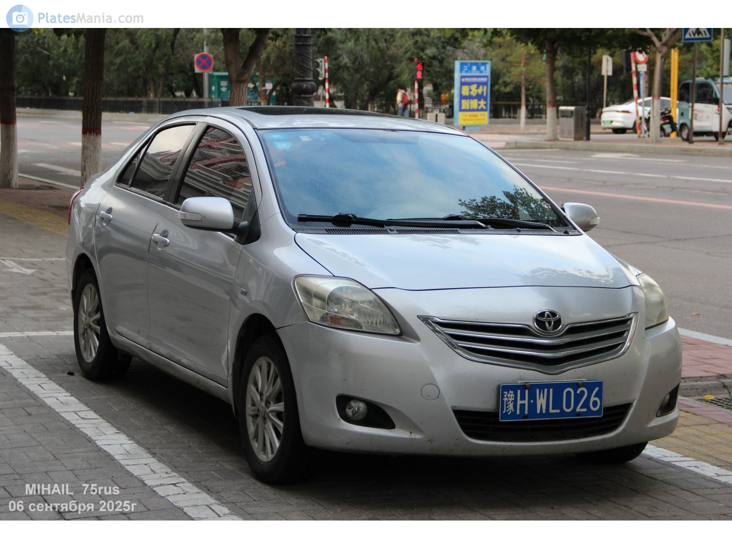 豫H·WL026, Toyota Vios 2nd gen (XP90), 2007–2013