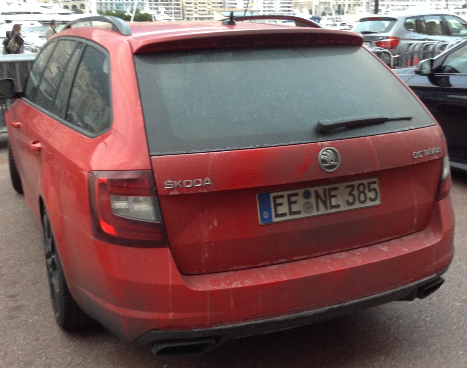 EE NE 385, Skoda Octavia 3rd gen Combi (A7/5E5), facelift, 2017–2020 (–2023 for CN-market)