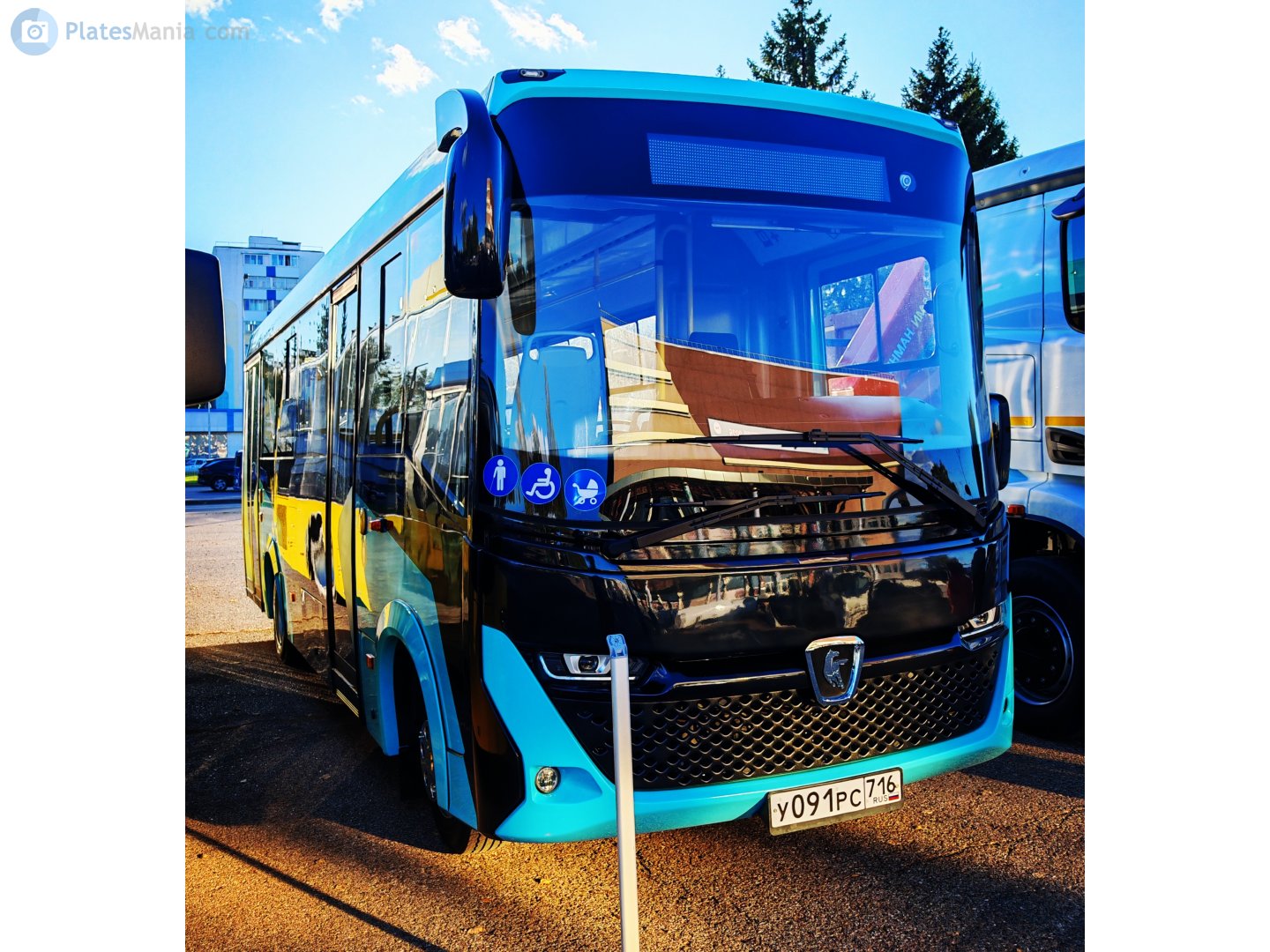 у 091 рс 716, KamAZ 4280 4280 Vega, 2024–