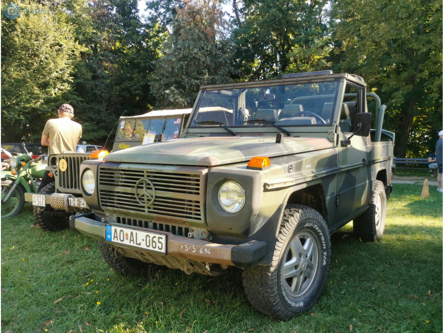 AO AL-065, Mercedes-Benz G-Klasse Wolf Open-Roof SUV (W460/W461/W462; Military-spec), 1979–