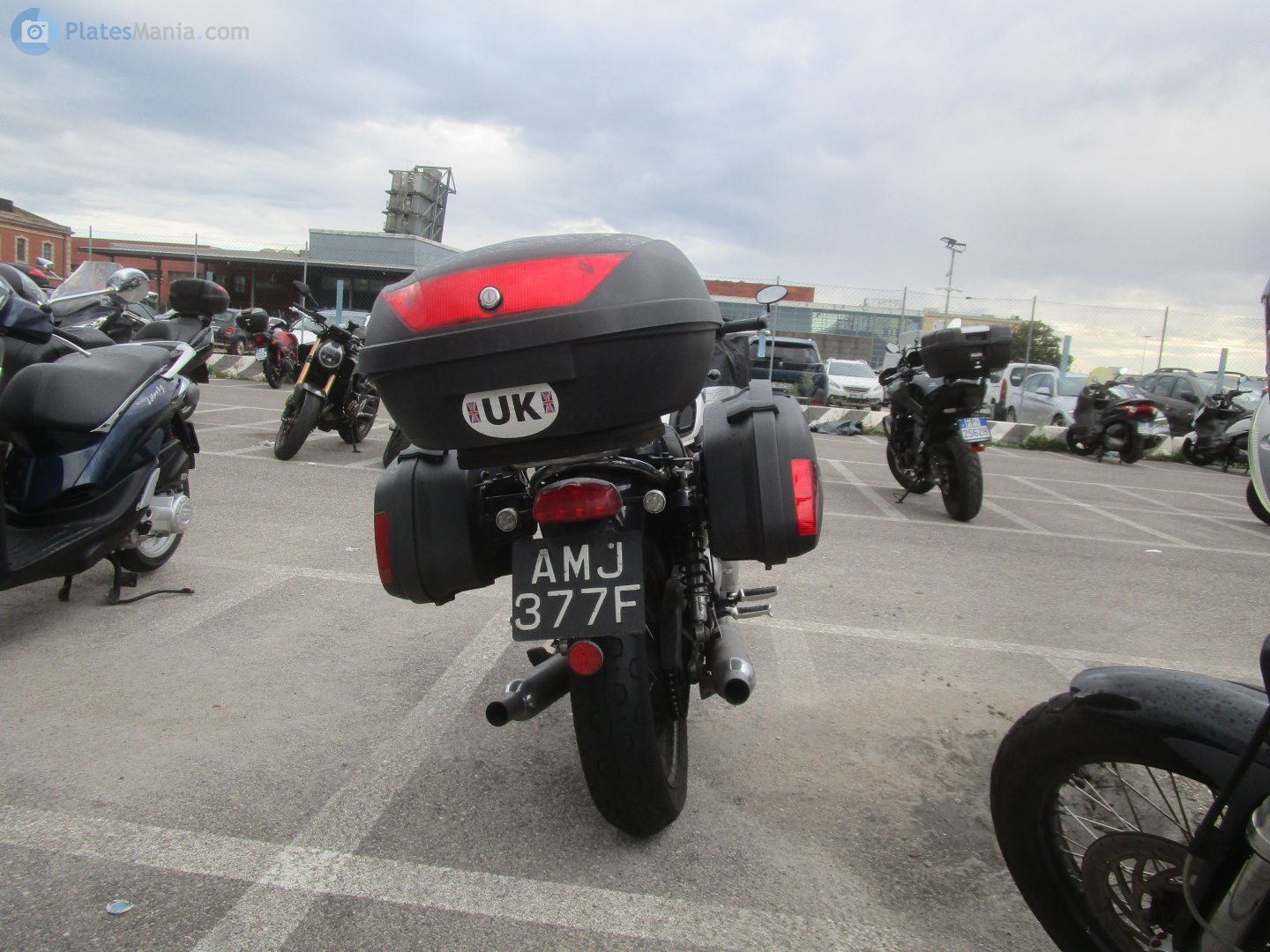 AMJ377F, Triumph Motorcycles Bonneville 