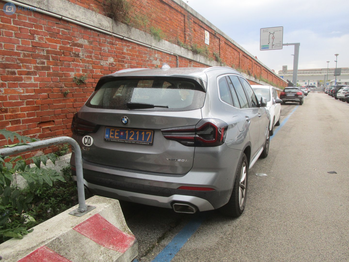 EE 12117, BMW X3 3rd gen (G01), facelift, 2021–2024