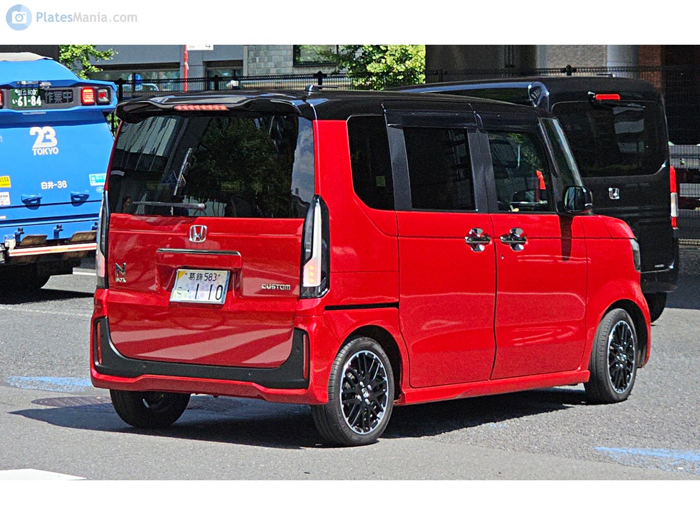 葛飾 583 こ 110, Honda N BOX 2nd gen (JF3/JF4), facelift, 2021–