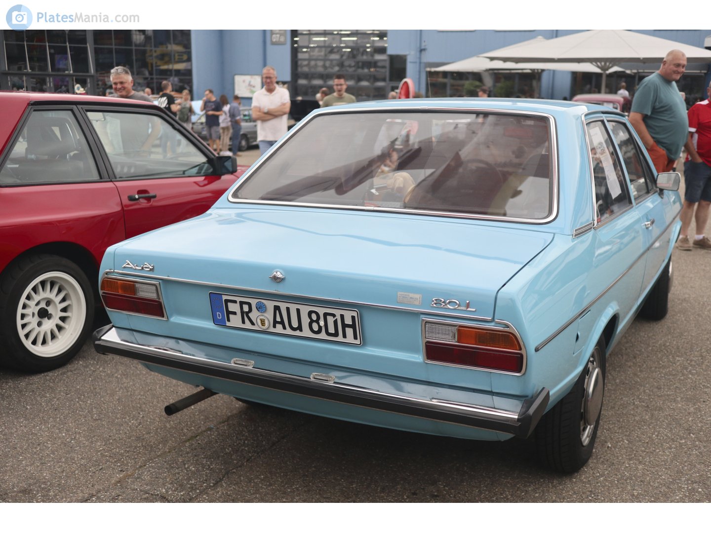 FR AU 80 H, Audi 80 1st gen 2-door Sedan (B1/80/82), 1972–1976