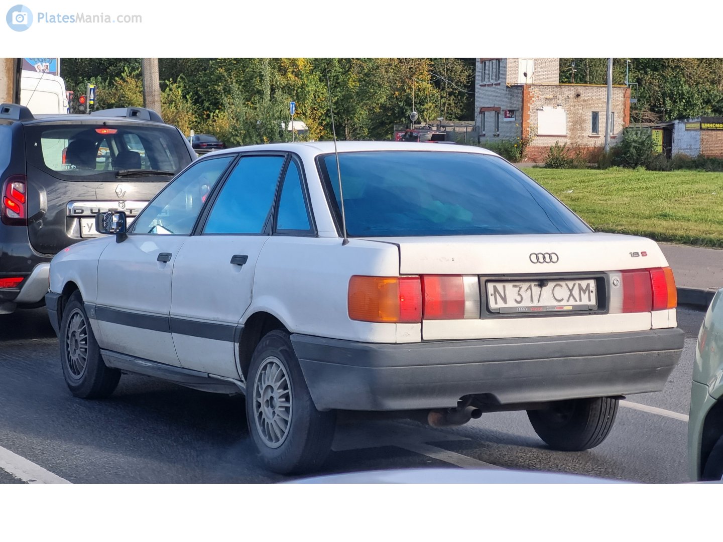N 317 CXM, Audi 80 3rd gen (B3/89), 1986–1991