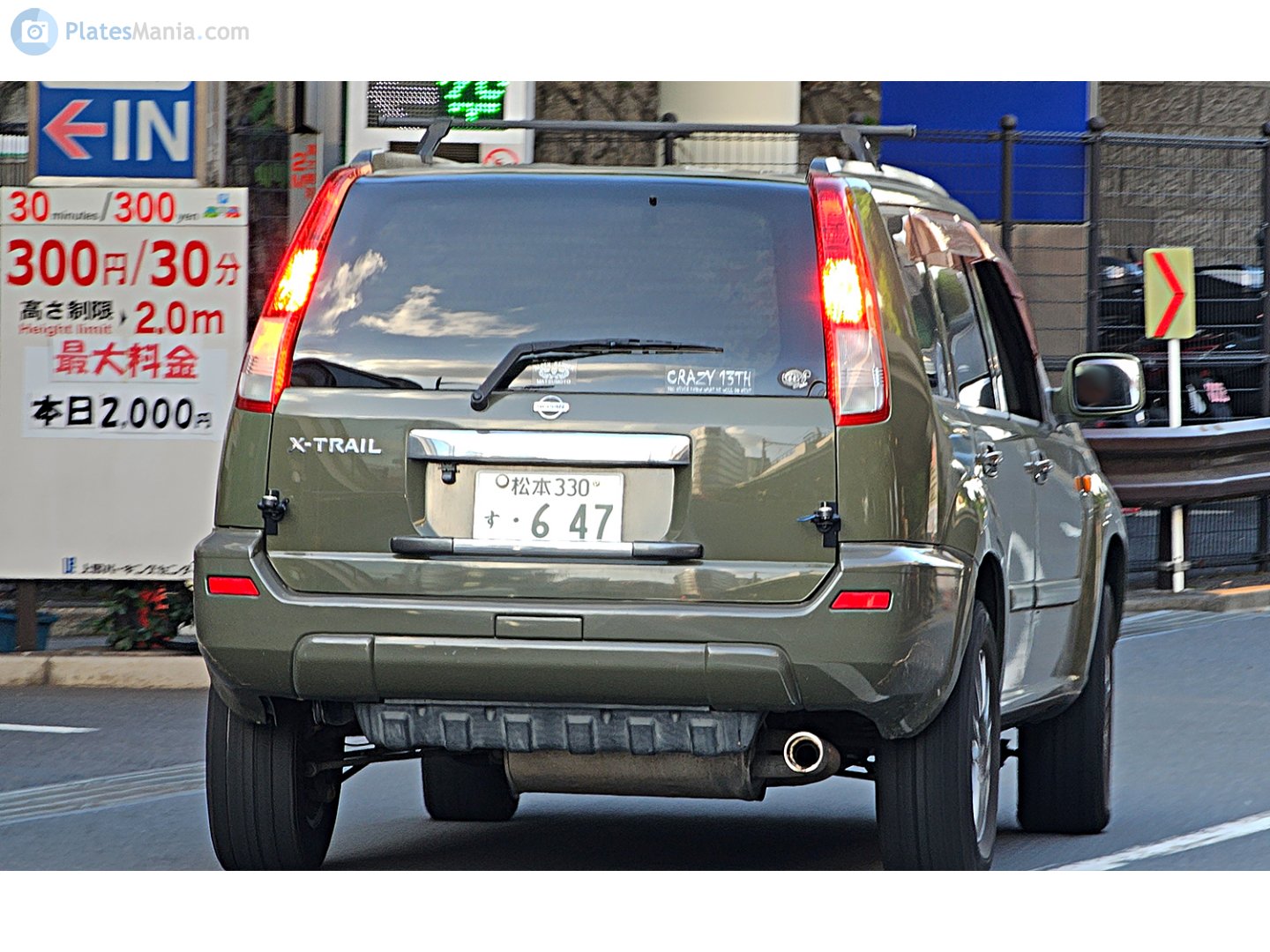 松本 330 す 647, Nissan X-Trail 1st gen (T30), 2000–2007