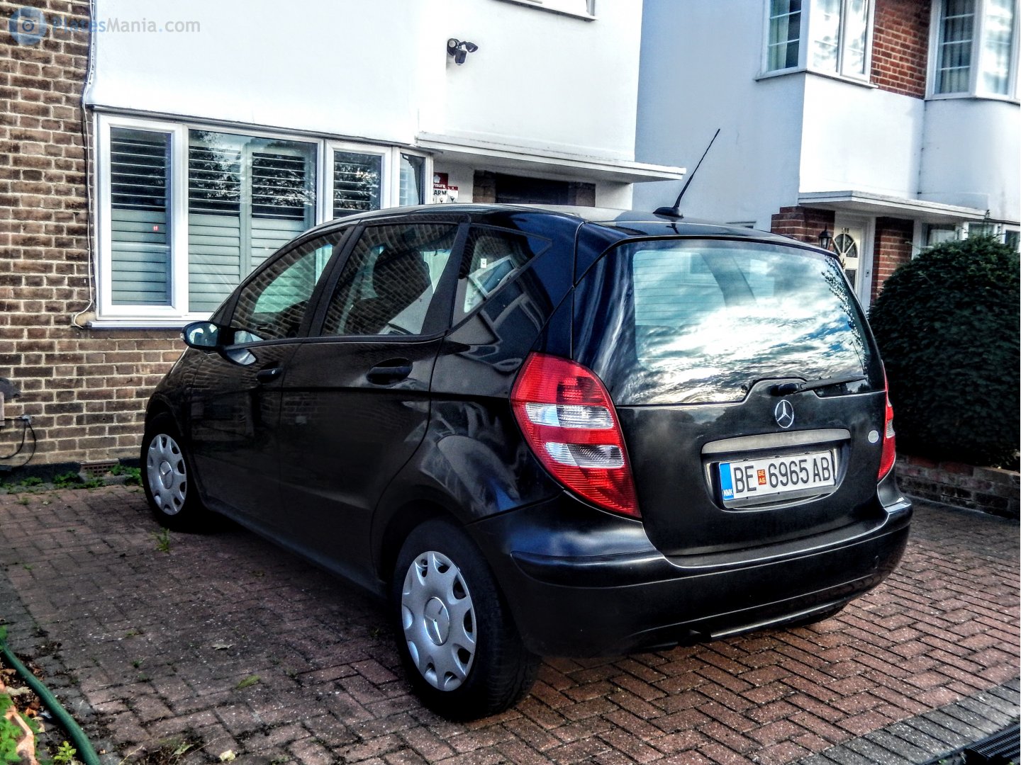 BE 6965 AB, Mercedes-Benz A-Klasse 2nd gen 5-door Hatch (W169), facelift, 2008–2012