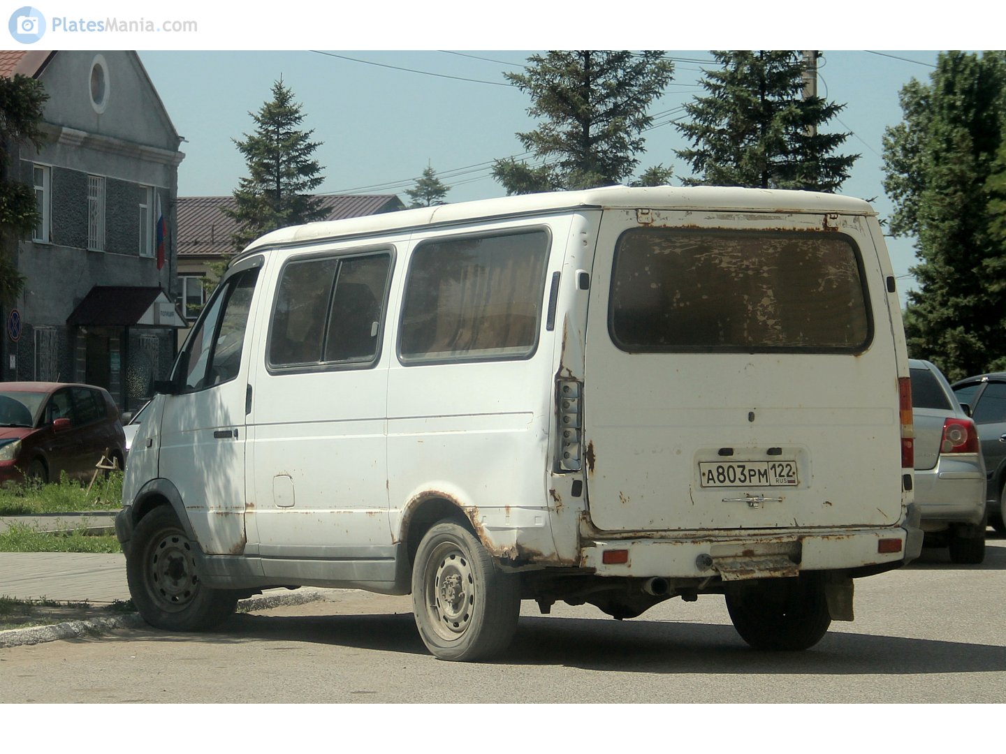 а 803 рм 122, GAZ Соболь (Sobol) 2217 Minibus, 1998–2003