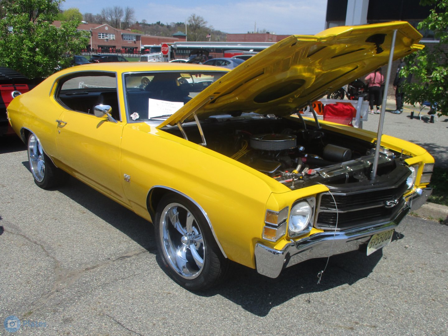 59550QQ, Chevrolet Chevelle 2nd gen 1971/1972 2-door Hardtop (27/37; A-body), 3rd facelift, 1970–1972