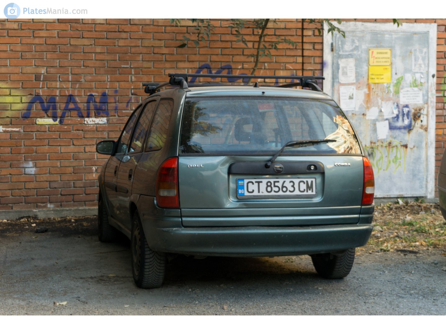 CT 8563 CM, Opel Corsa 2nd gen (Swing) Wagon (B; S93; IN- and IT-market), 1998–2003