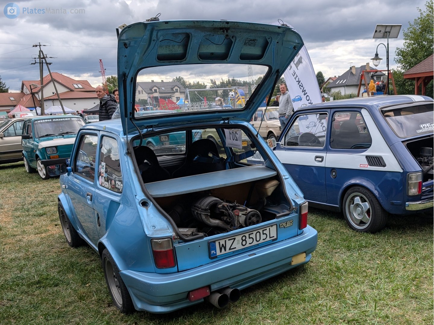 WZ 8505L, Polski Fiat 126p 126p BIS (3-door Hatch), 1987–1991