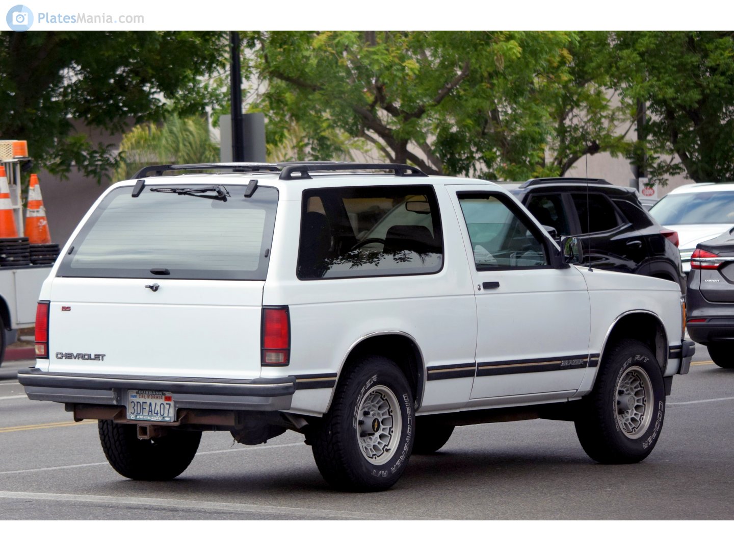 3DFA407, Chevrolet Blazer 1st gen S-10 Blazer 3-door SUV (GMT330), 1982–1994