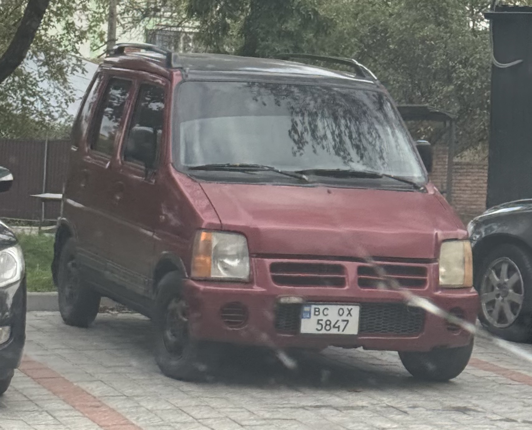 BC 5847 OX, Suzuki Wagon R 1st gen (CT21/CV21), 1993–1998